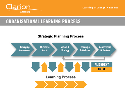 Organisational Learning Processes Diagram